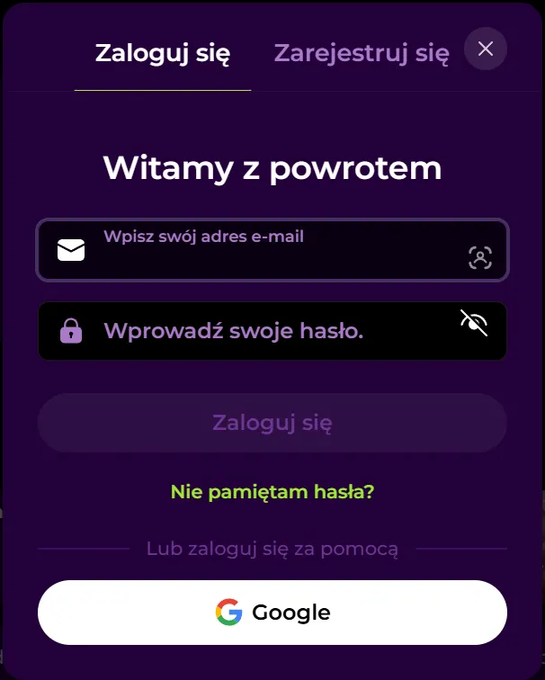 Logowanie do Spinmama Casino Online